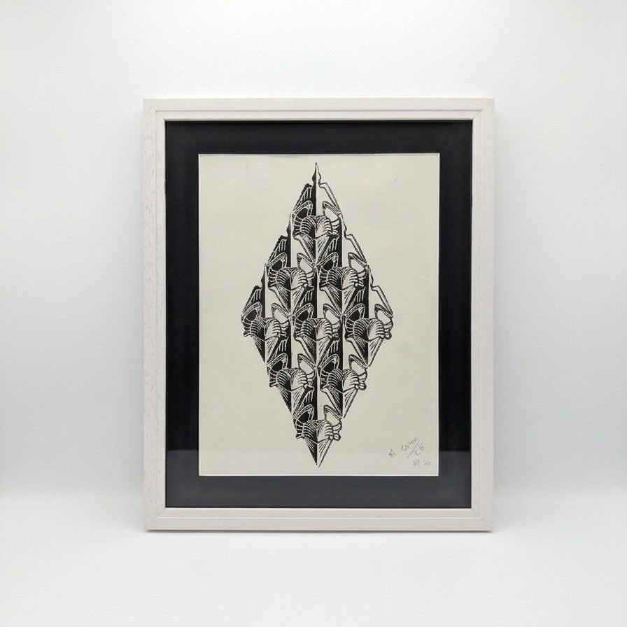 "Diamond Tessellation" Framed Original Artwork | Matty Green