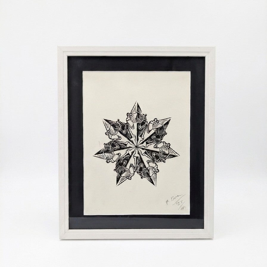 "Mandala Star" Framed Original Artwork | Matty Green