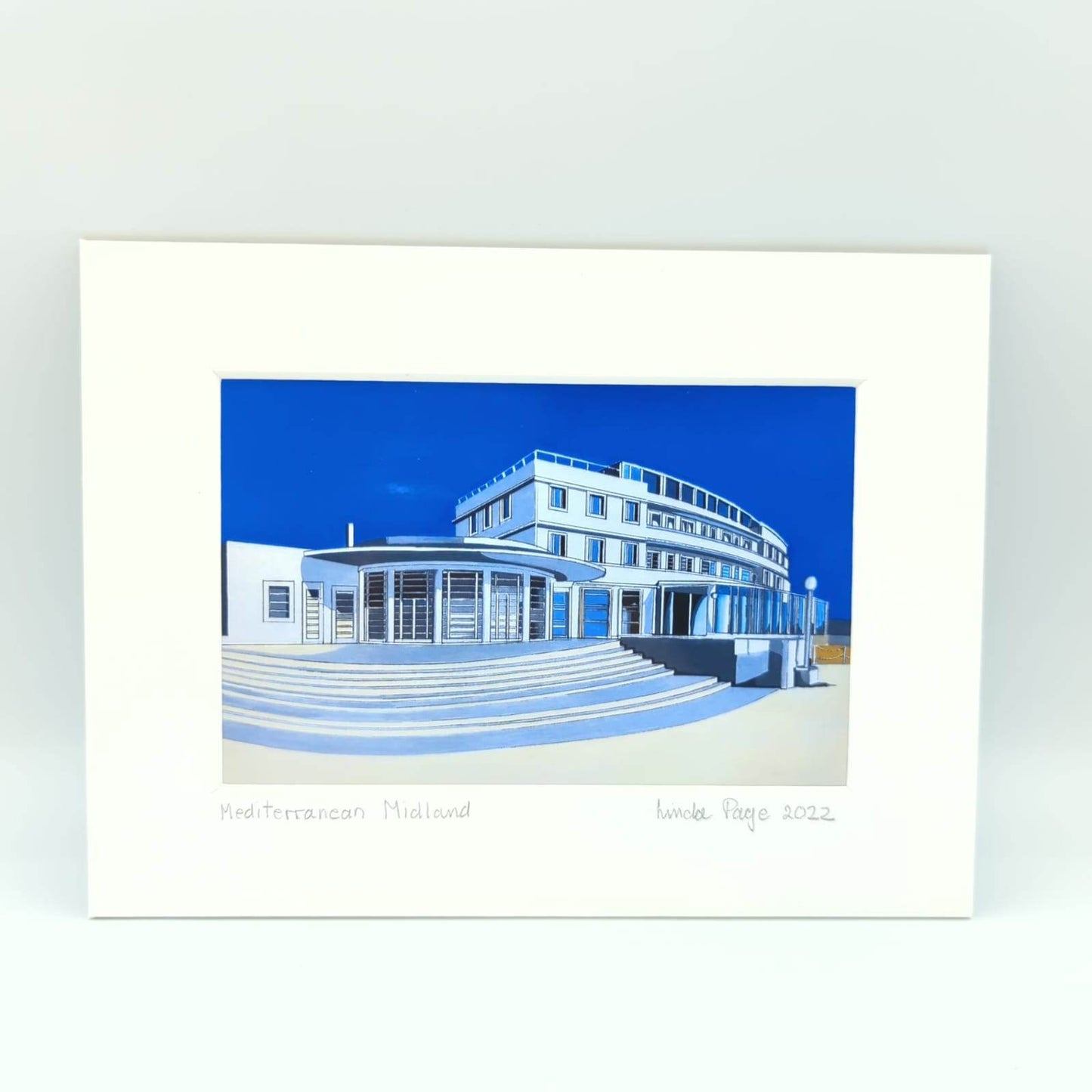 Mounted illustrated Prints of Morecambe