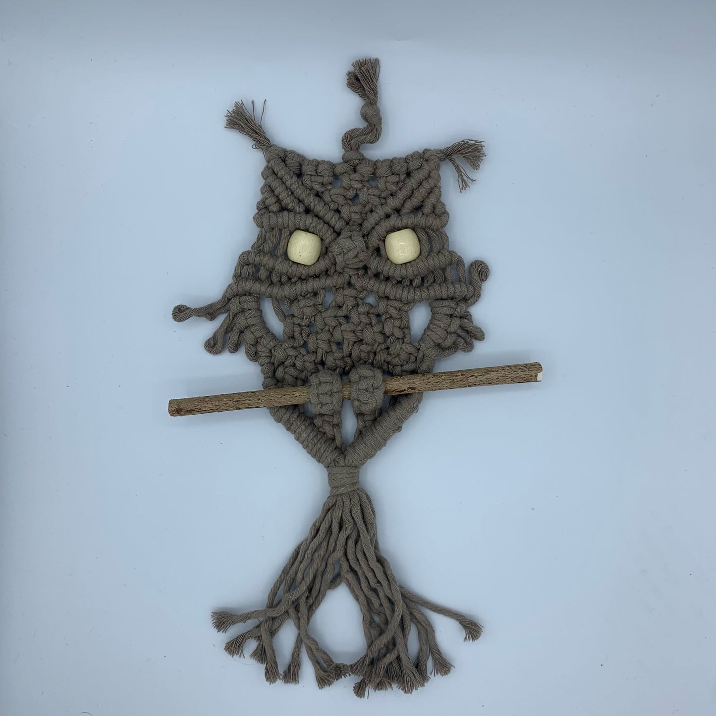 Macramé Hanging Owl