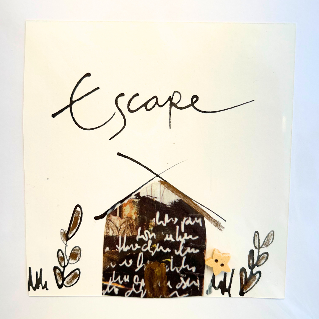 Seaside Canvas Greeting Cards
