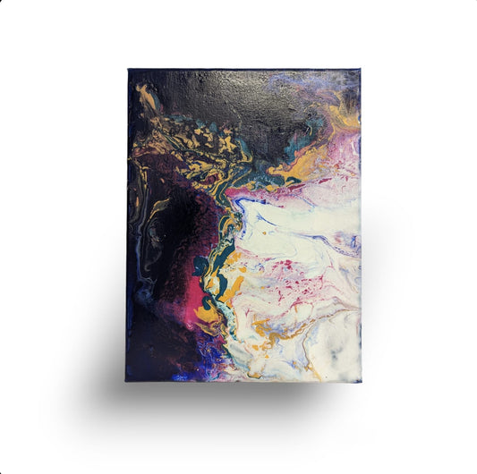 Darkness Comes Original Abstract Painting
