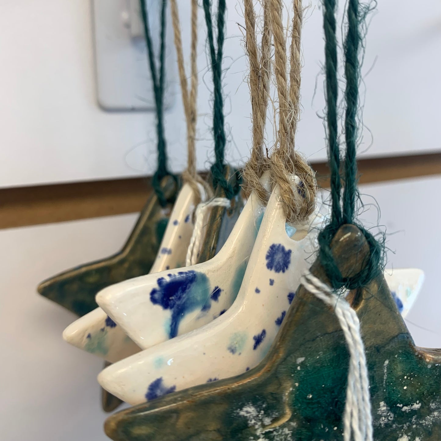 Handmade Ceramic Hanging Ornaments