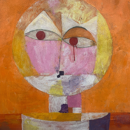 'Klee What!' by Trish Spence - Acrylic on Paper Original