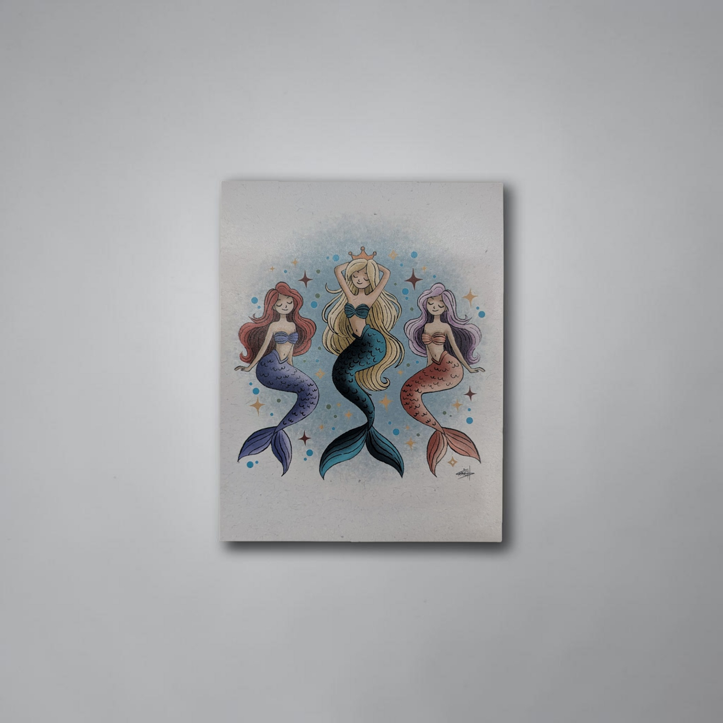 "Mermaids" Art Print | Cry Baby Illustrations