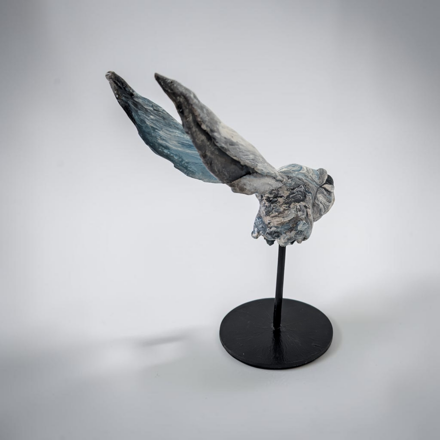 "Running Hare" Original Clay Sculpture | Karen Pinkney