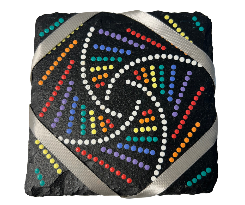 Hand Painted Slate Coasters