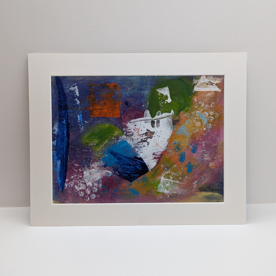 Spanish Village Mixed Media