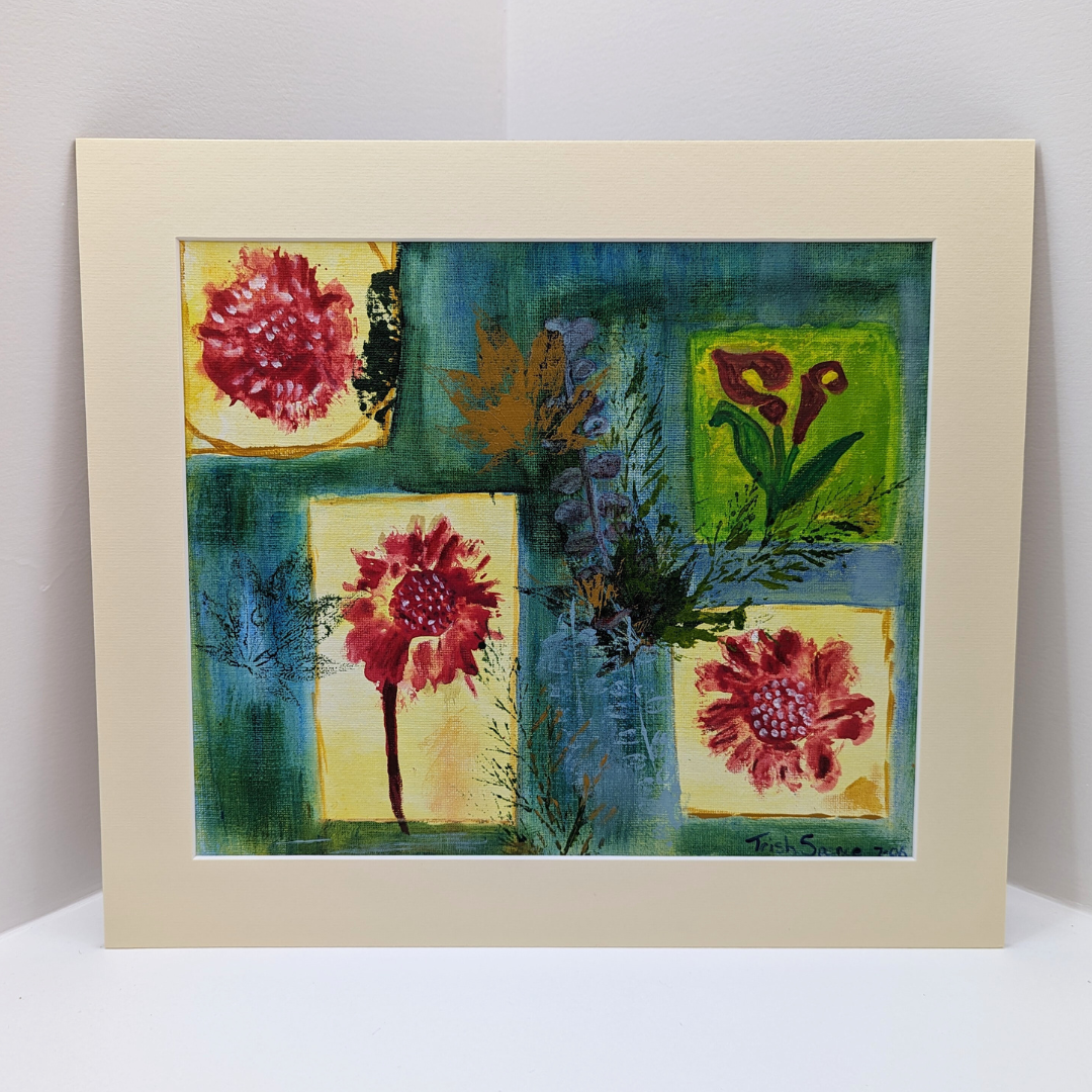 Spring Flowers Acrylic on Canvas