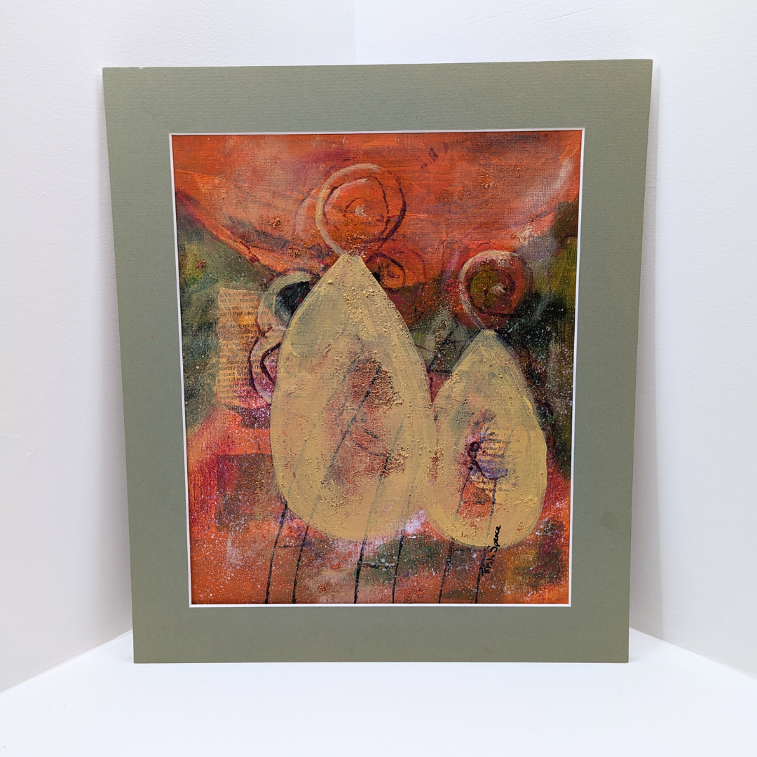 Two Fat Ladies Mixed Media