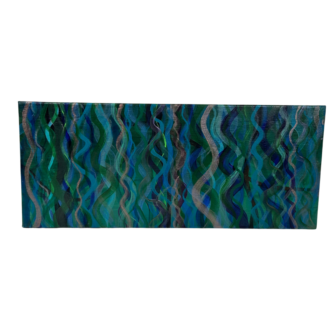Abstract Painting Green