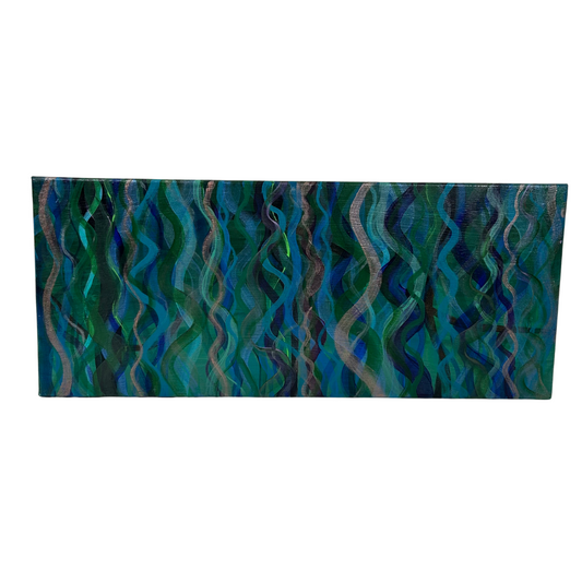 Abstract Painting Green