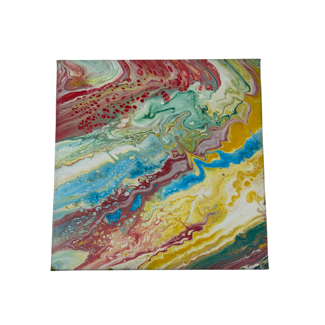 Abstract Painting Yellow