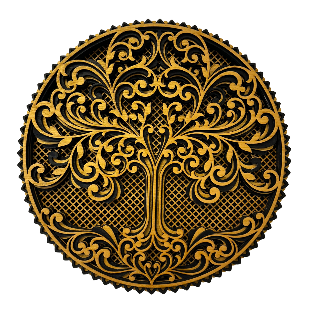 Laser Cut Wooden Artwork