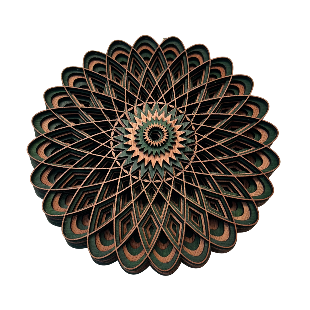 Laser Cut Wooden Artwork