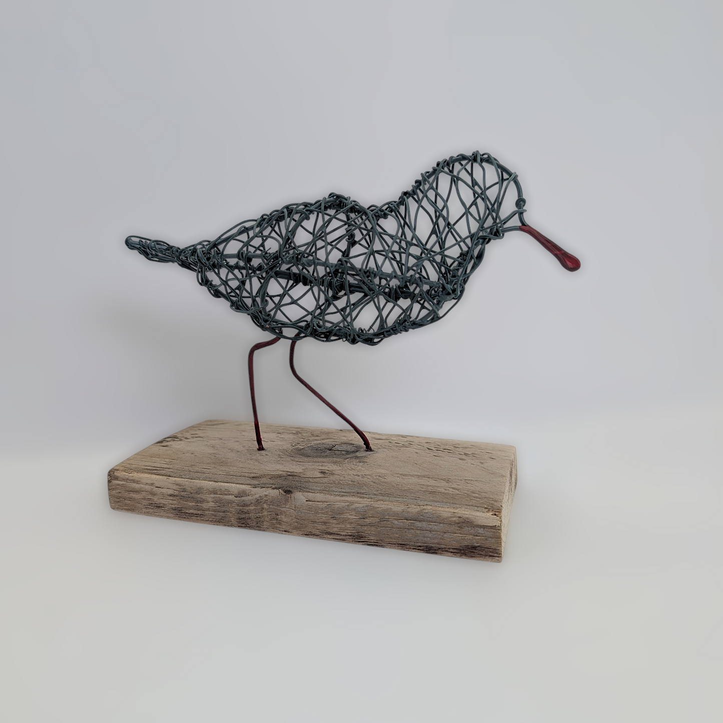3D Wire Wading Bird Sculpture | Like a Bird out of Wire