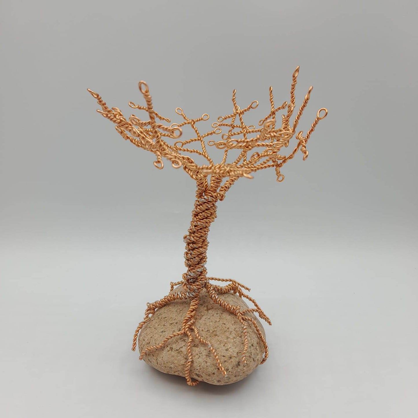 Handmade Wire Tree Sculptures