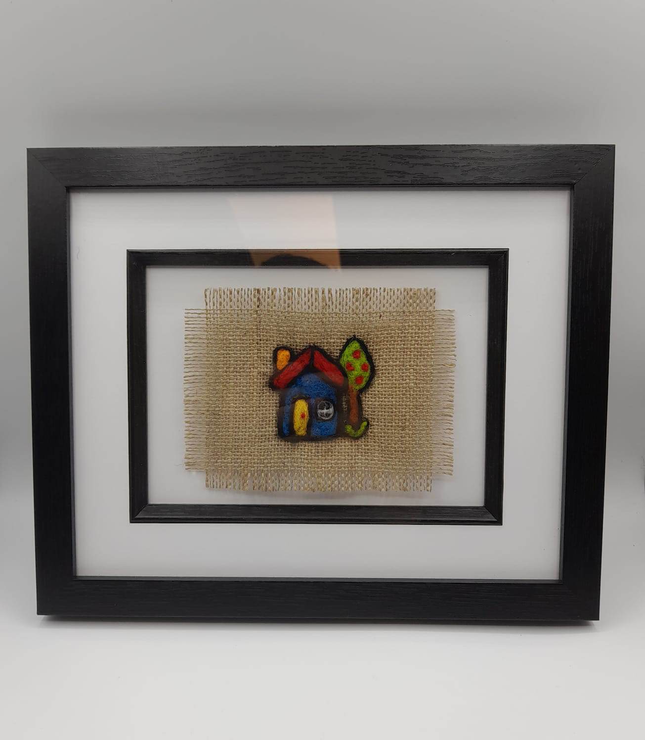 Framed Hand Needle Felted Pictures