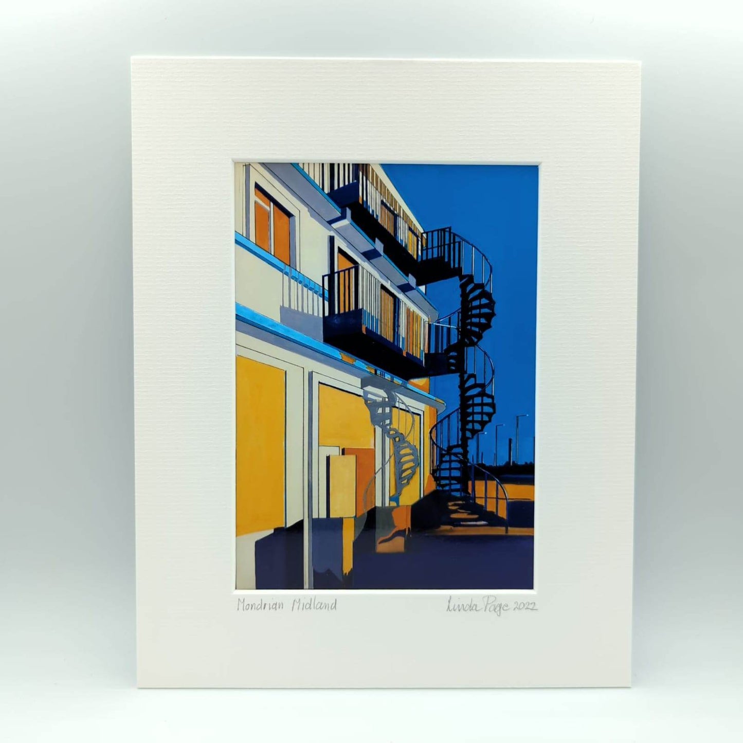 Mounted illustrated Prints of Morecambe