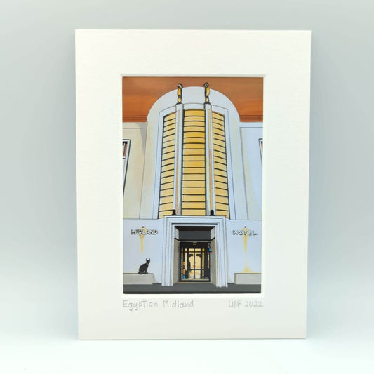 Mounted illustrated Prints of Morecambe