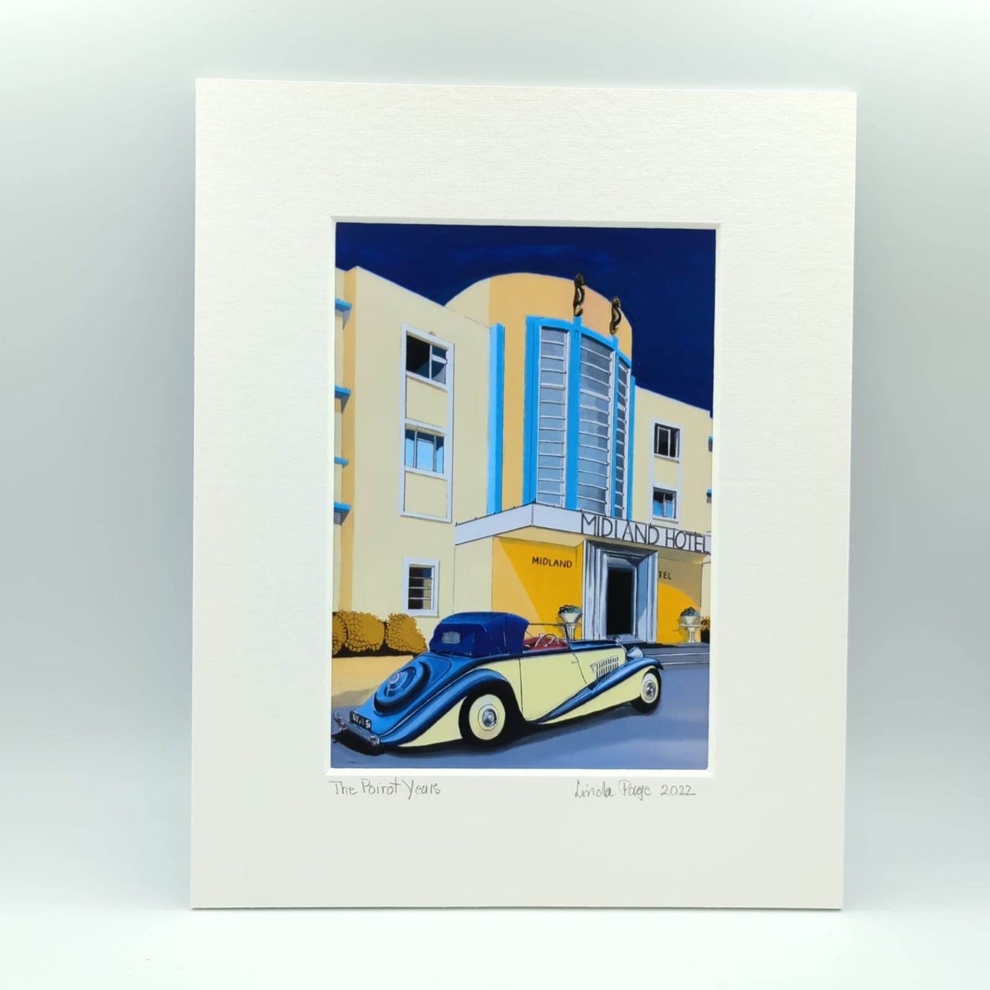 Mounted illustrated Prints of Morecambe
