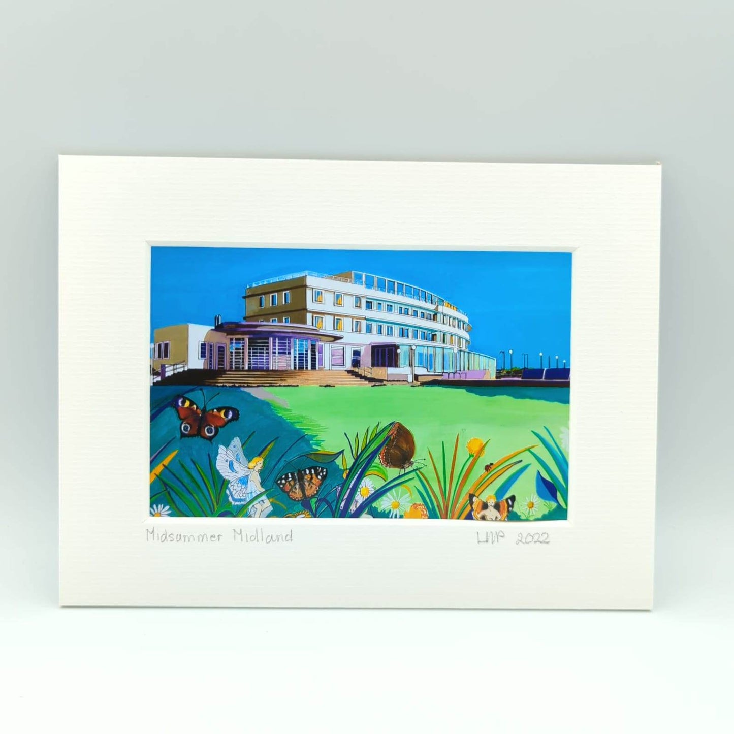Mounted illustrated Prints of Morecambe