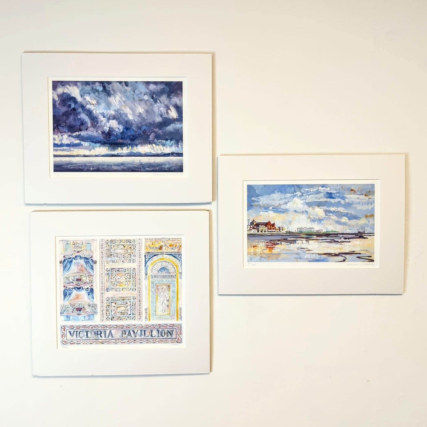 mounted limited edition Giclee prints