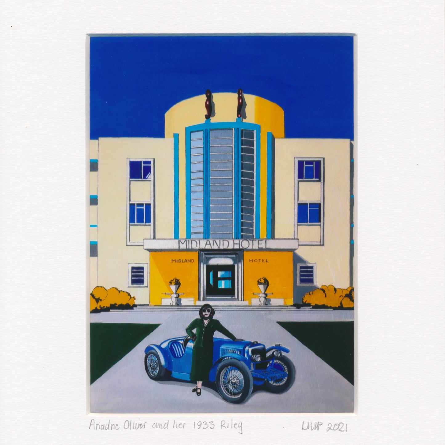 Linda Page Mounted Art Prints