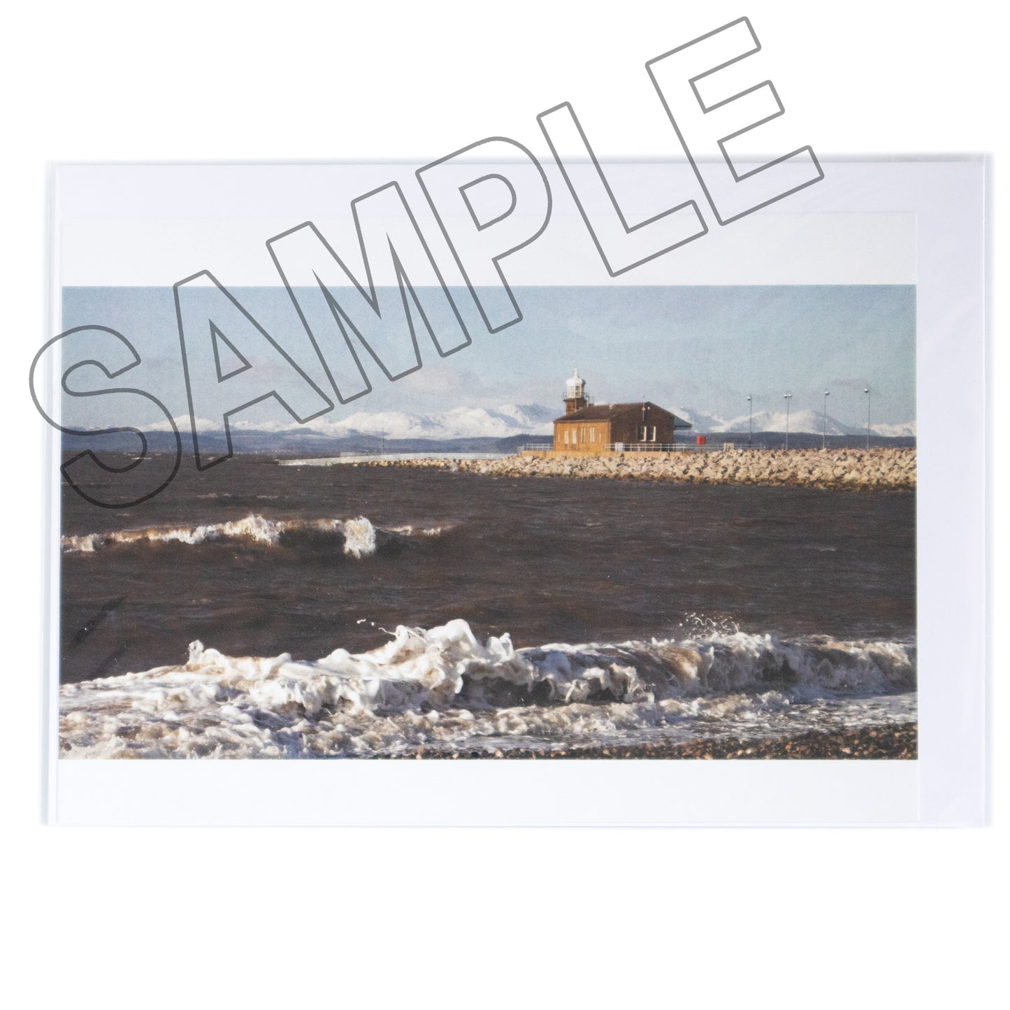 Scenic Jumbo Postcards Greeting Card Blank
