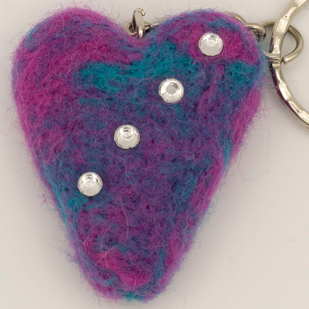 Needle felt Keyrings