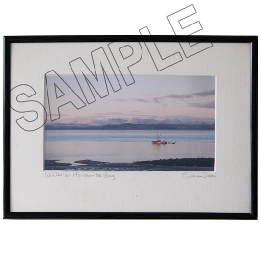 Framed postcards