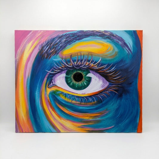 "Vivid Vision" Original Canvas Painting | Matty Green