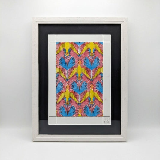 "Symmetrical Study" Framed Original Artwork | Matty Green