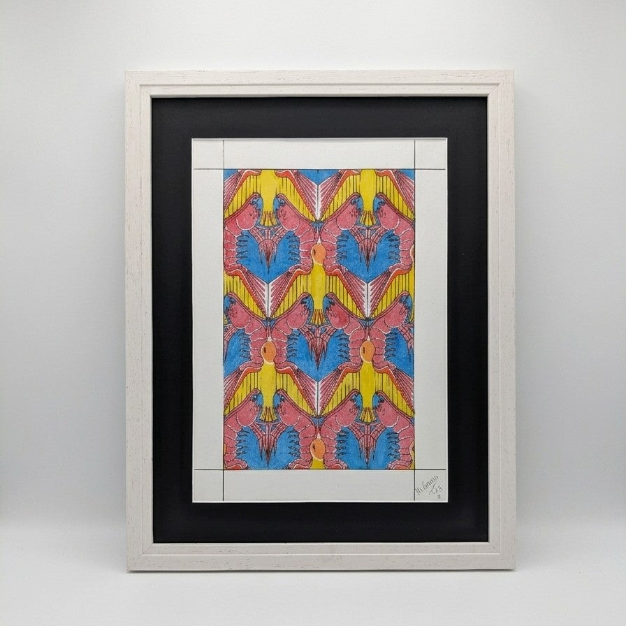 "Symmetrical Study" Framed Original Artwork | Matty Green