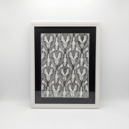 "Symmetrical Study" Framed Original Artwork | Matty Green