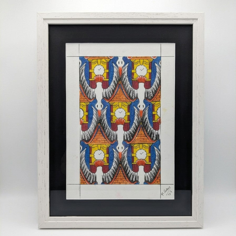 "Cuckoo Clock Study" Framed Original Artwork | Matty Green