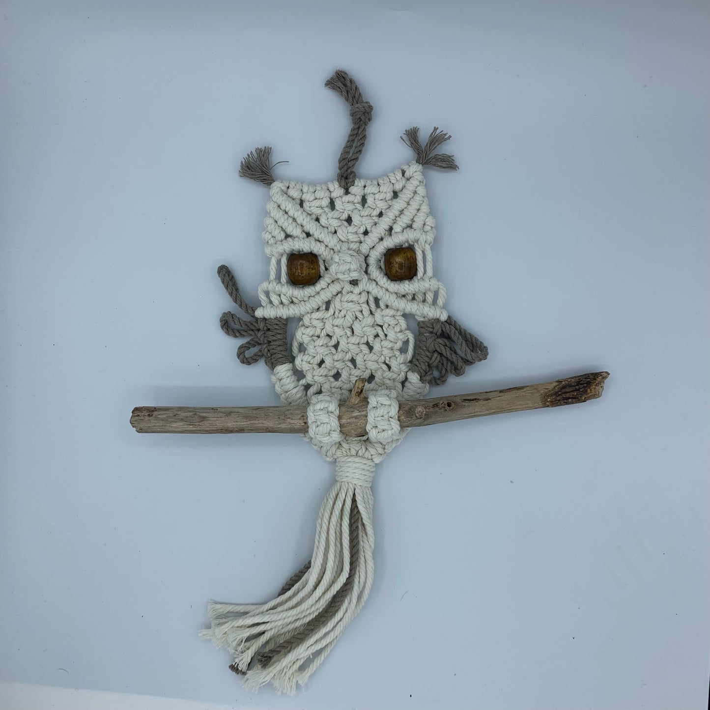 Macramé Hanging Owl