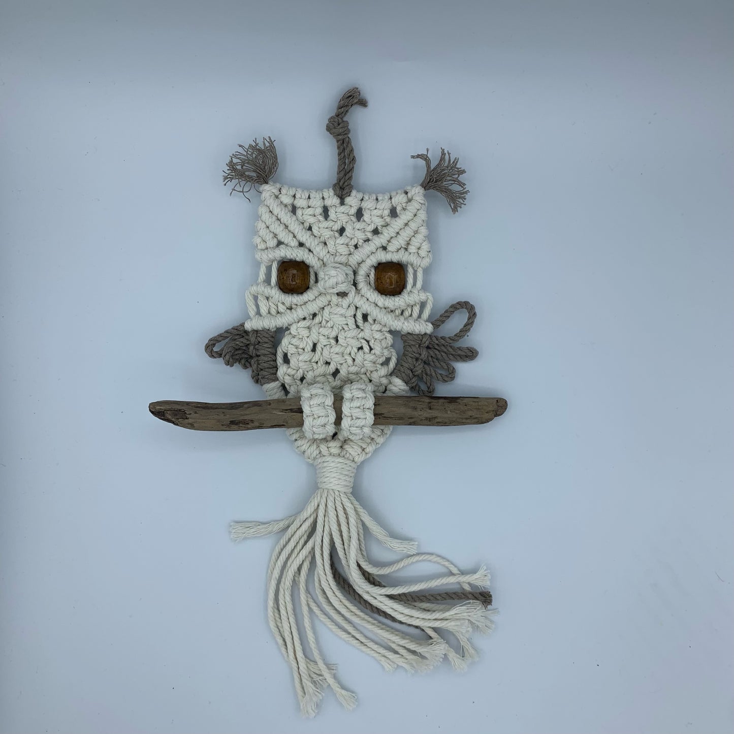 Macramé Hanging Owl
