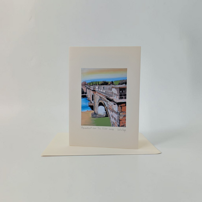 "Aqueduct over the Lune" Greeting Card | Linda Page