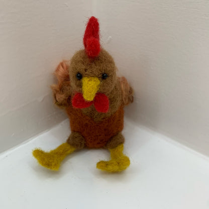 Felted Ornament - Chicken