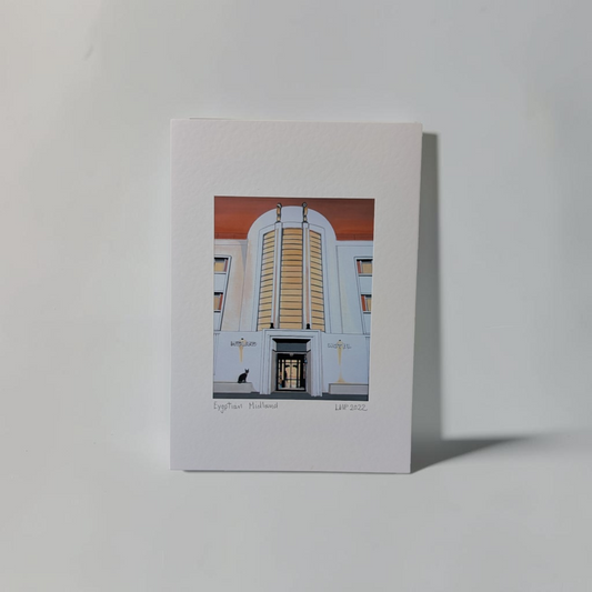 "Egyptian Midland" Greeting Card | Linda Page