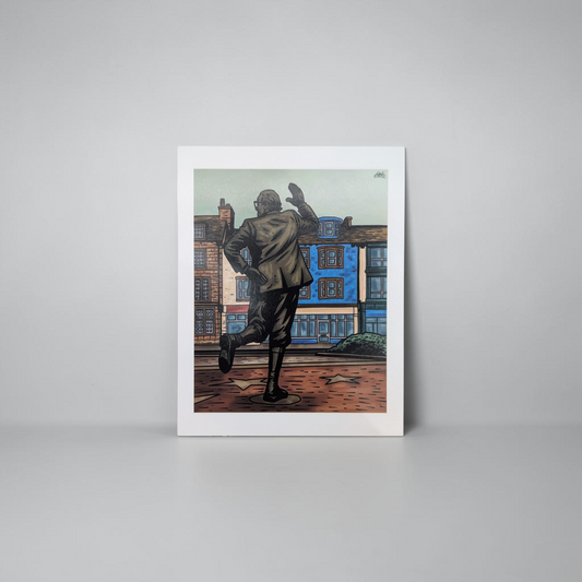 "Eric Morecambe" Art Print | Cry Baby Illustrations