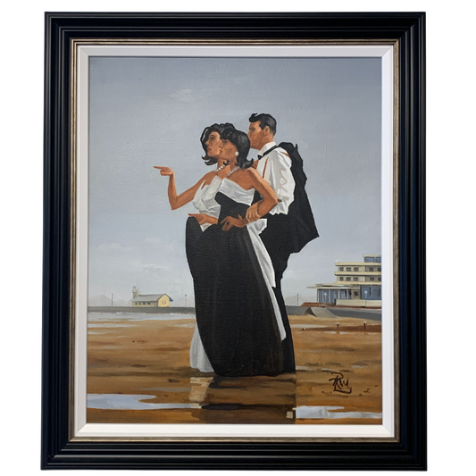 Oil Painting Jack Vettriano Pastiche of the Midland