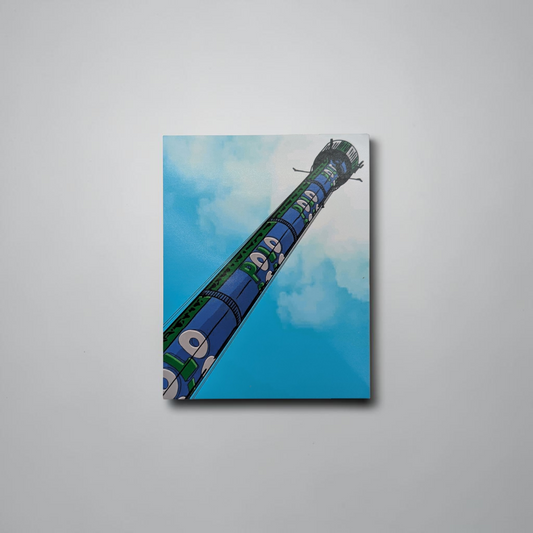 "Morecambe Polo Tower" Art Print | Cry Baby Illustrations