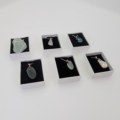 Sea Glass & Sea Pottery Necklaces | Shoreline Designs