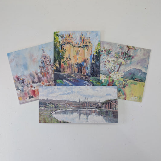 Printed Cards from Originals Local Scenes by Patricia Haskey
