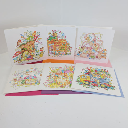 Monkey Boo Cards - Pixie Properties collection
