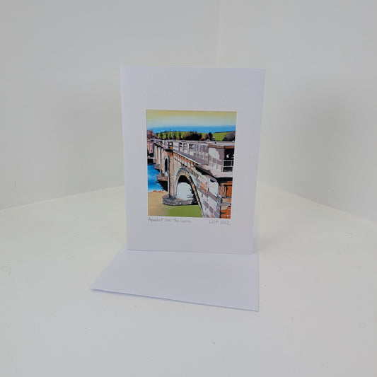 Original Print Cards - Aqueduct over the River Lune - Linda Page