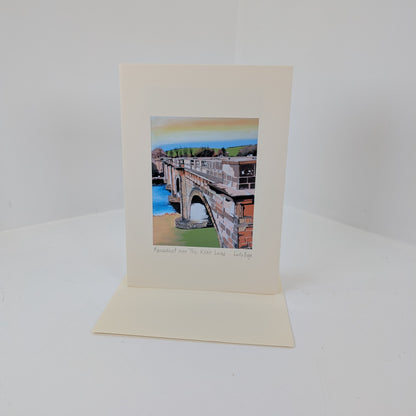 Original Print Cards - Aqueduct over the River Lune - Linda Page