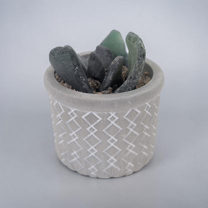 Sea Glass Succulent | Shoreline Designs